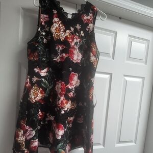 Chelsea 28 Black Floral Dress